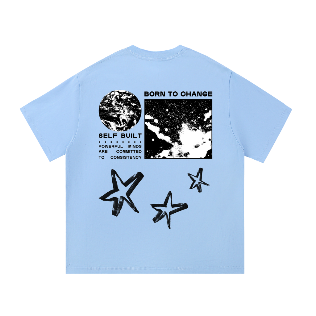 BORN TO CHANGE Cotton T-Shirt