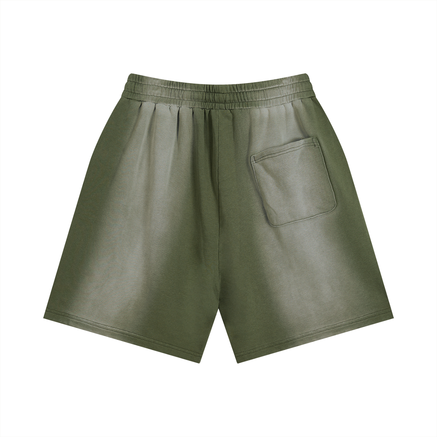 BORN TO CHANGE Sun Fade Distressed Shorts