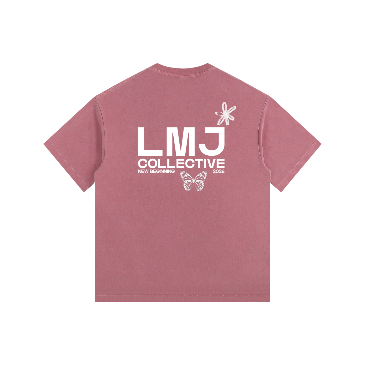 NEW BEGINNING 2026 Vintage Washed Oversized Cotton T-Shirt