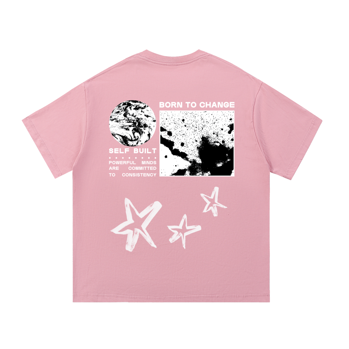 BORN TO CHANGE Cotton T-Shirt