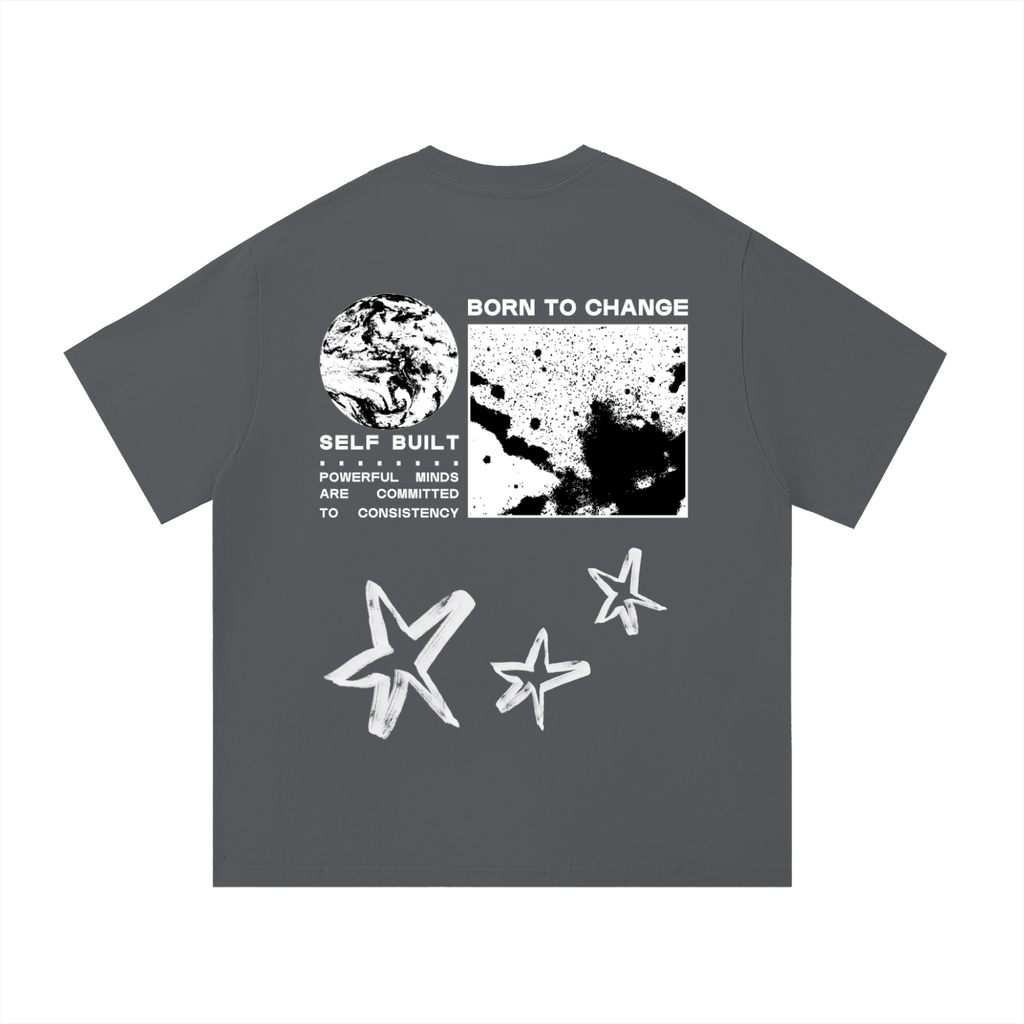 BORN TO CHANGE Cotton T-Shirt