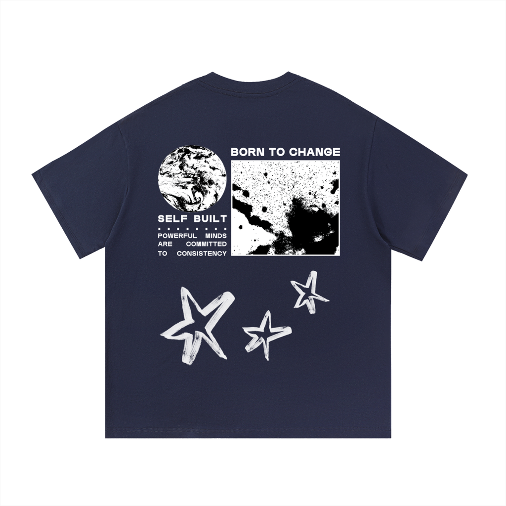 BORN TO CHANGE Cotton T-Shirt