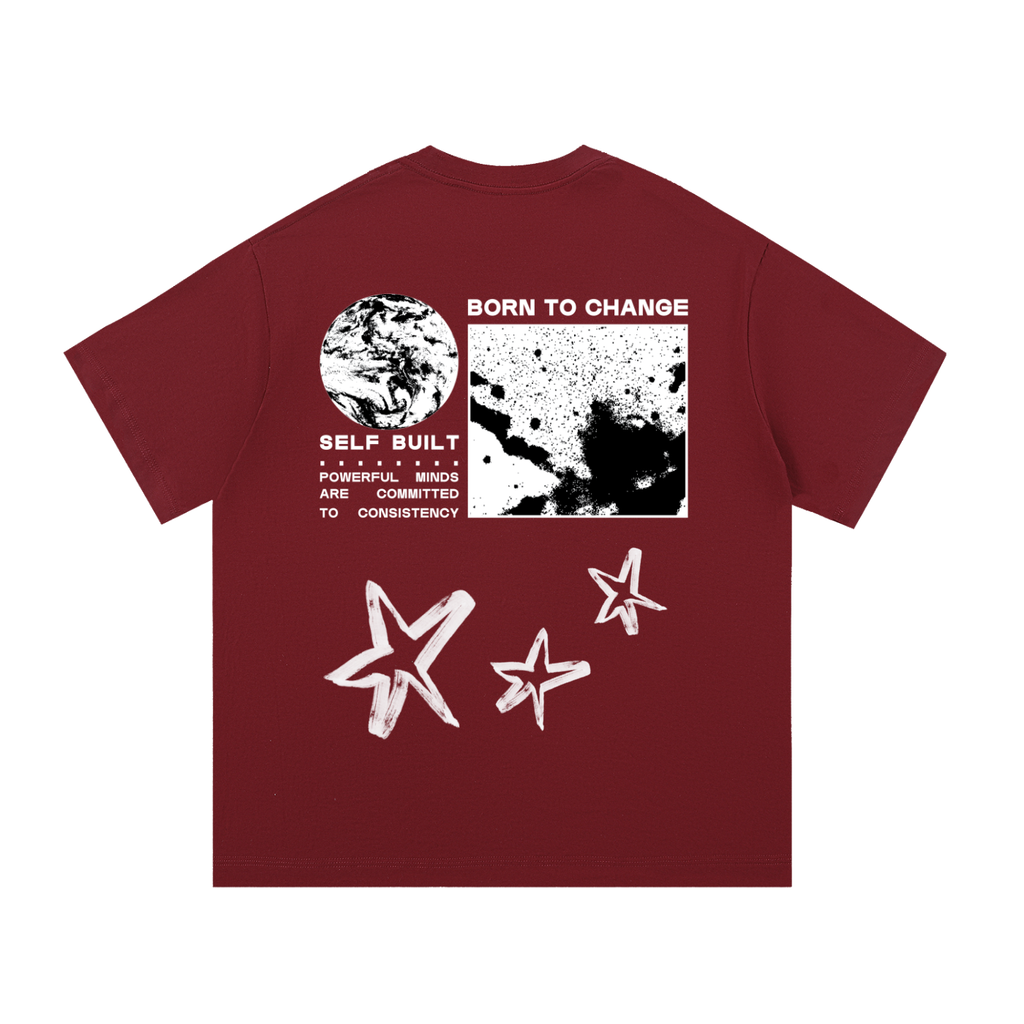 BORN TO CHANGE Cotton T-Shirt