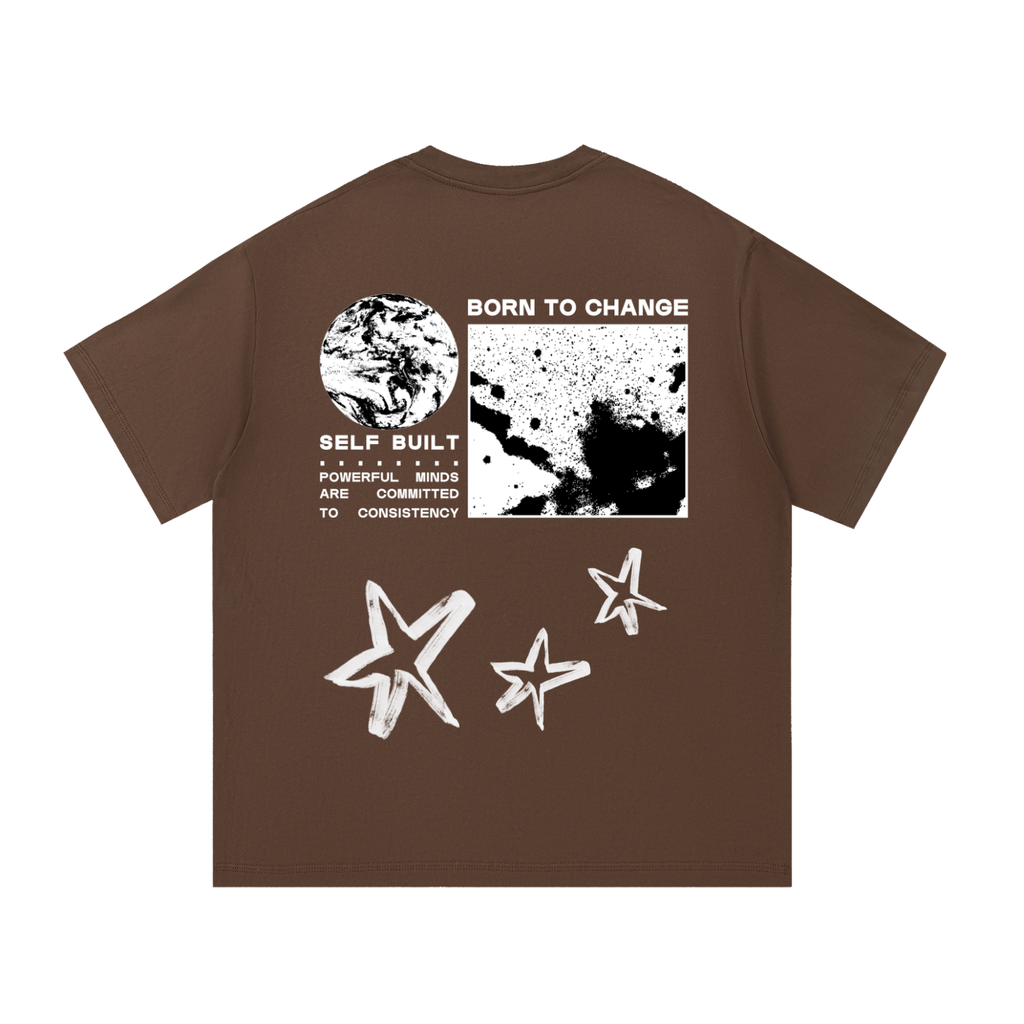BORN TO CHANGE Cotton T-Shirt