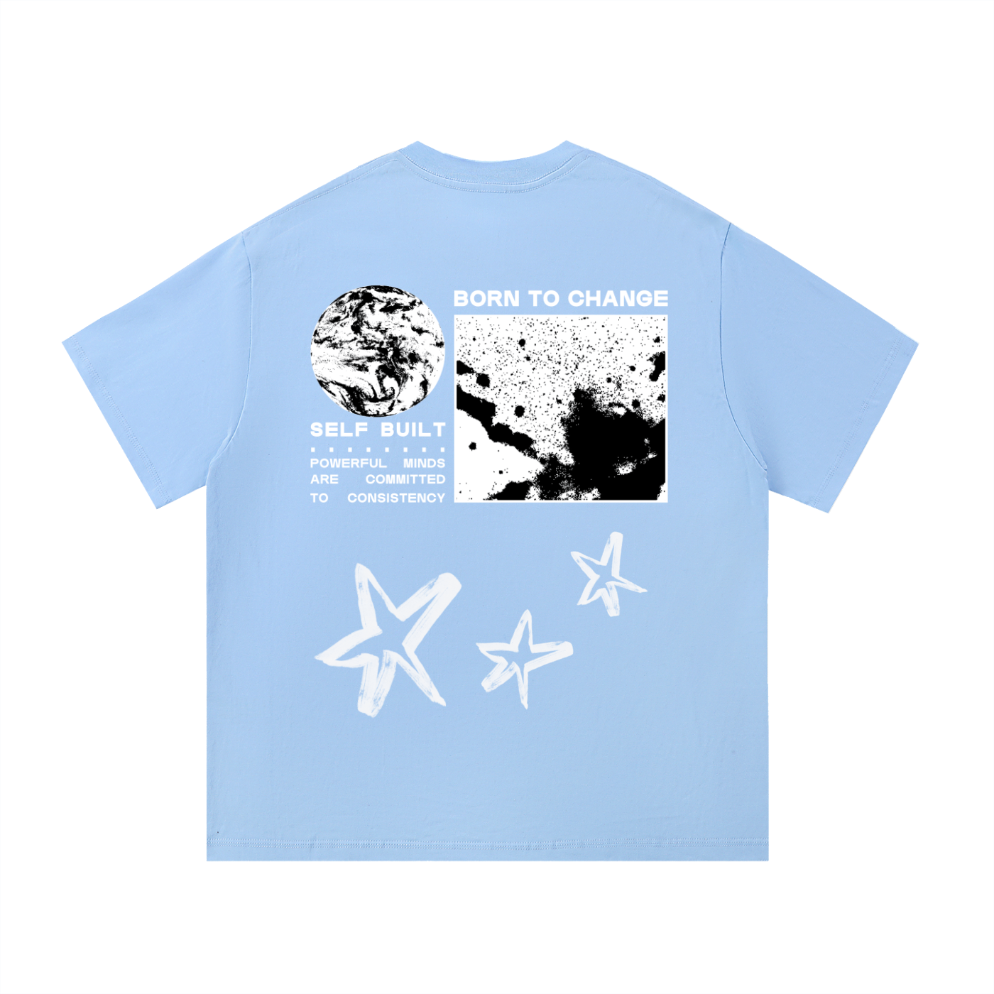 BORN TO CHANGE Cotton T-Shirt