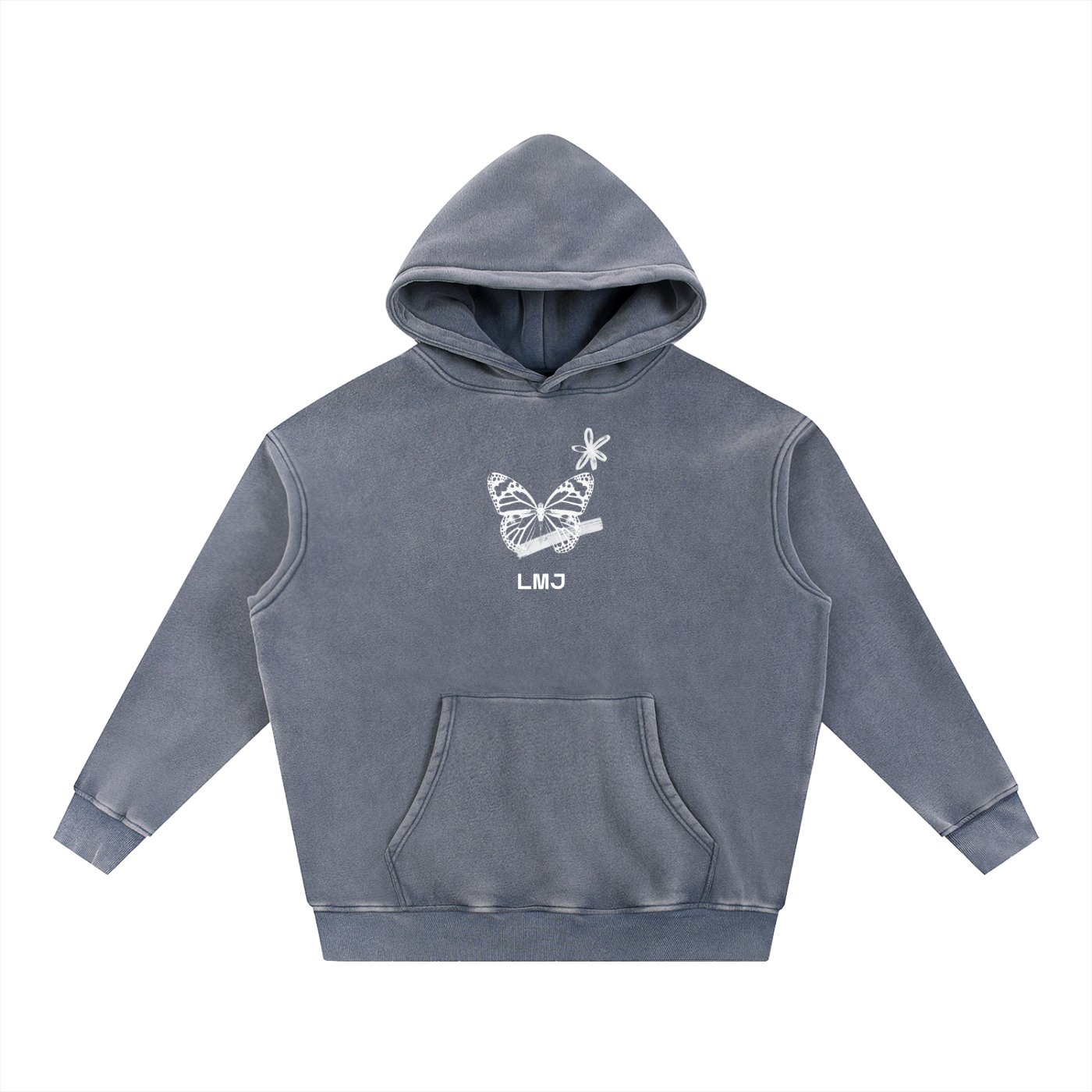 NEW BEGINNING 2026 Snow Wash Fleece Oversize Hoodie