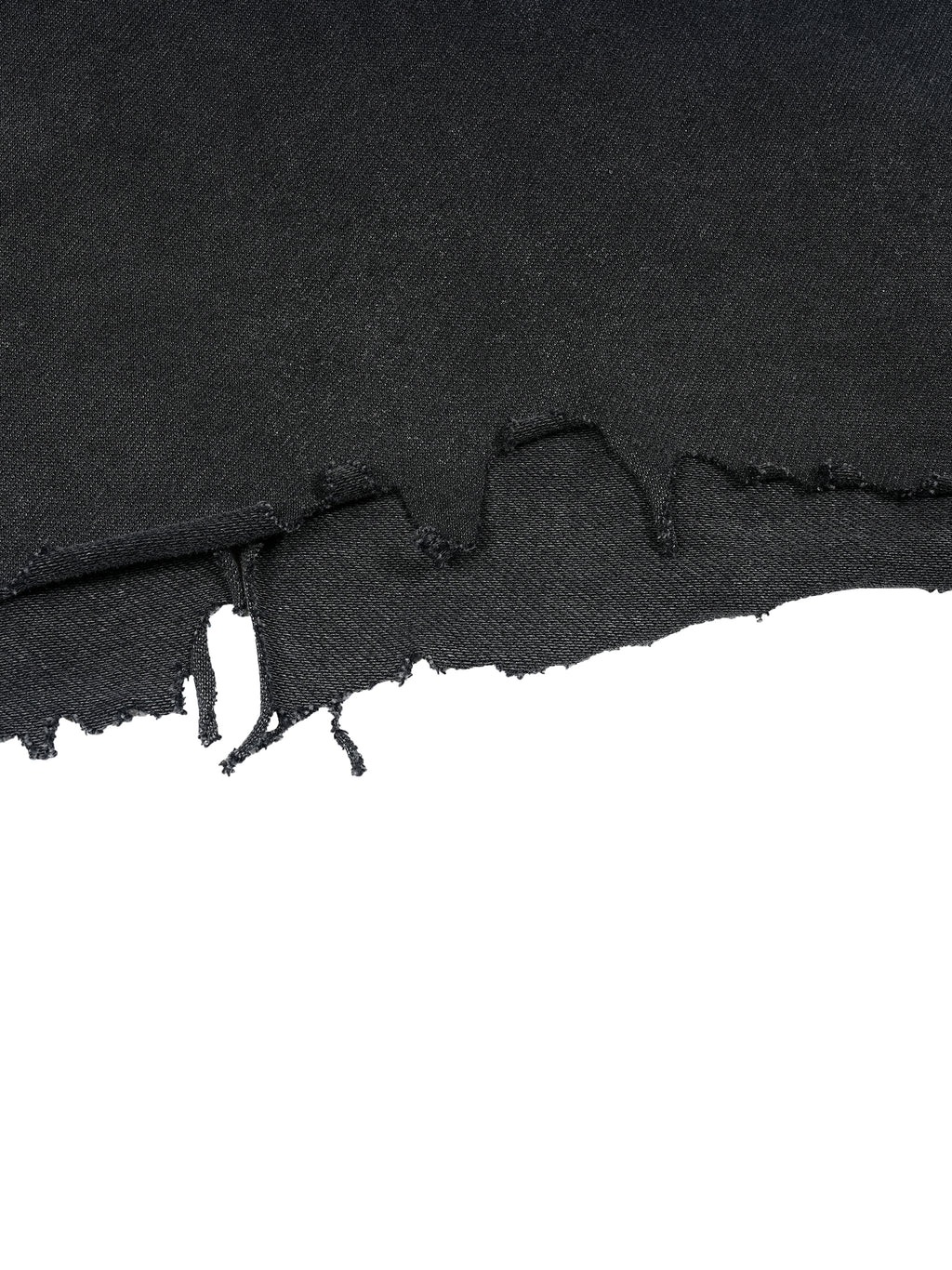 PROTECTING MY PEACE Vintage Wash Boxy Distressed Hem T-Shirt