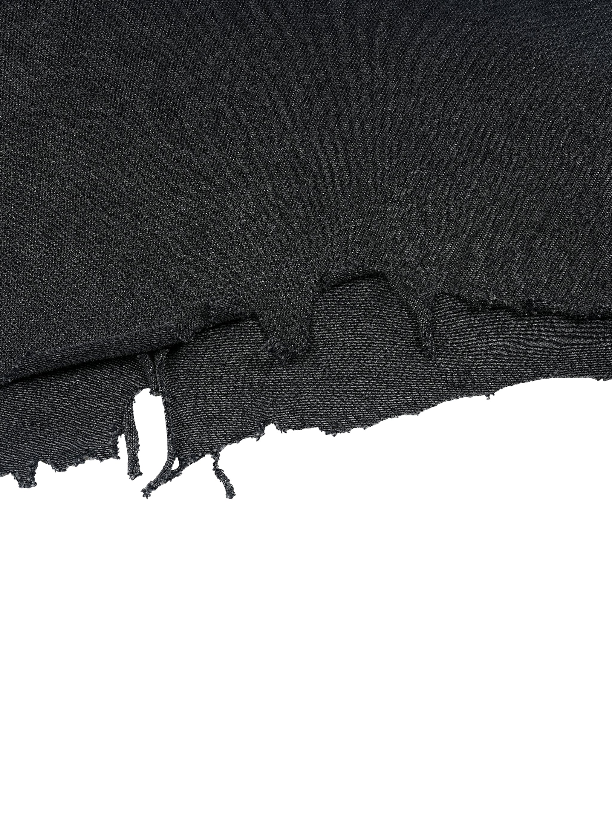 BORN TO CHANGE Vintage Wash Boxy Distressed Hem T-Shirt