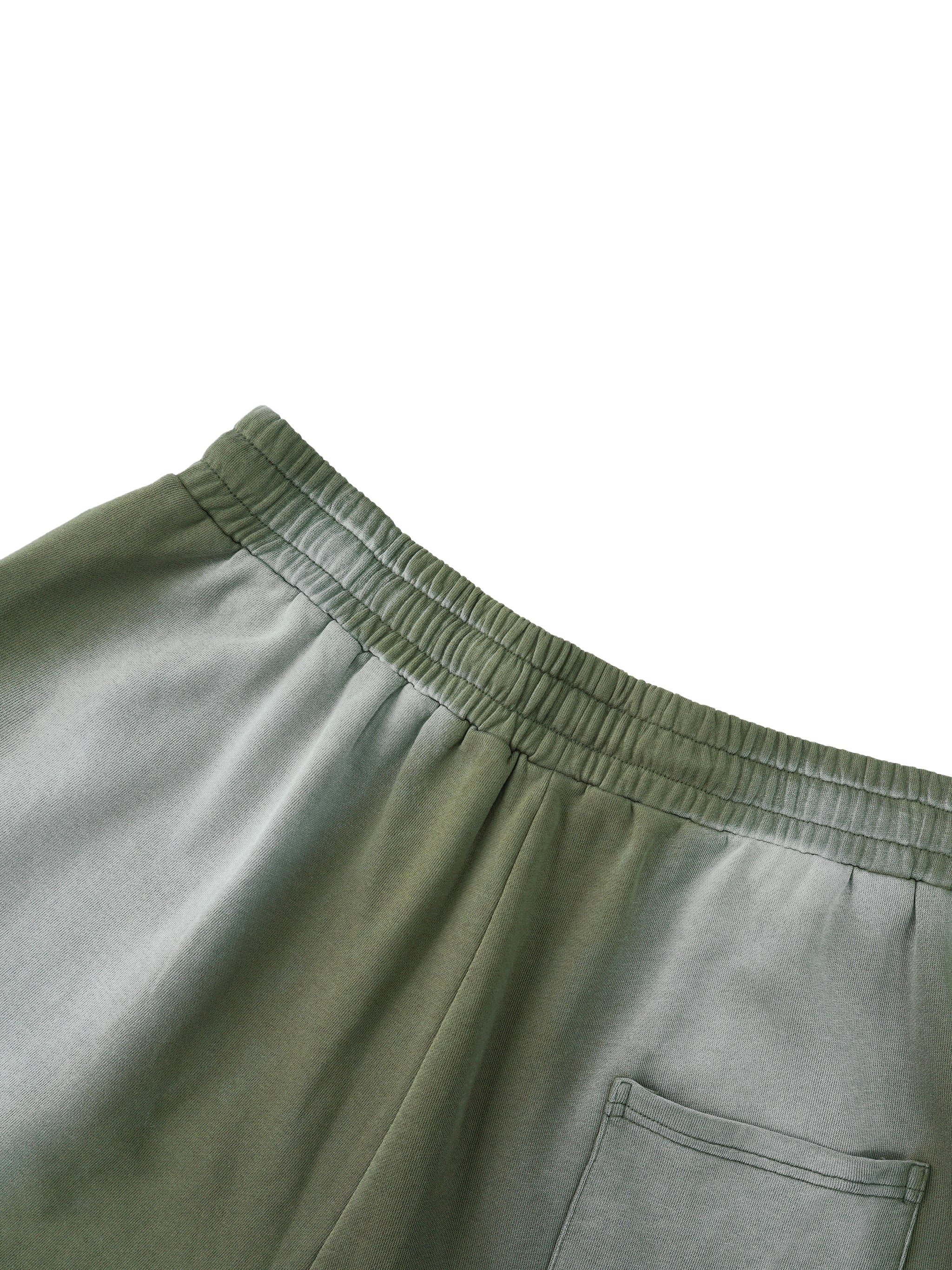 PROTECTING MY PEACE Sun Fade Distressed Shorts